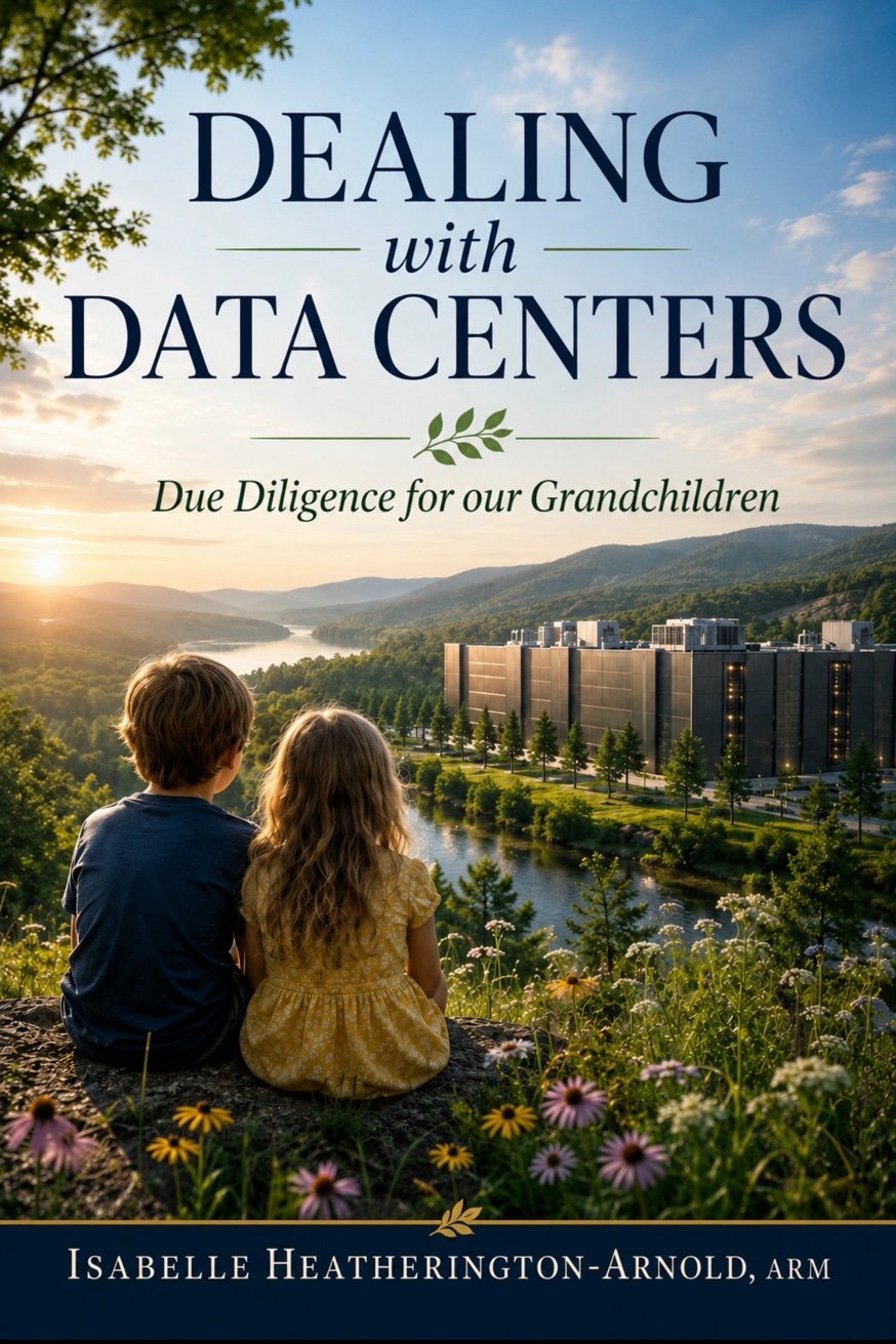 Dealing with Data Centers: Due Diligence for Our Grandchildren — 3D book cover